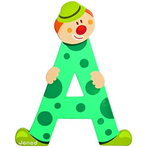 A Clown Alphabet Individual Letter - Bathtime Joy Pick