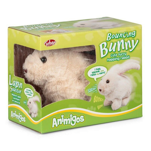 Animigos Bouncing Bunny Rabbit - Calm Cuddle Buddy