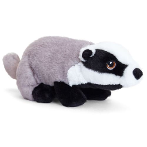 25cm Keeleco Badger - Soft Cuddle Friend