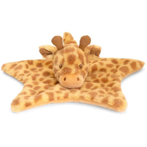 32cm Keeleco Huggy Giraffe Blanket - Soft Gift Choice