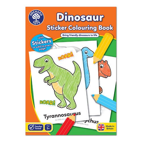 Dinosaur Colouring Book - Read and Play