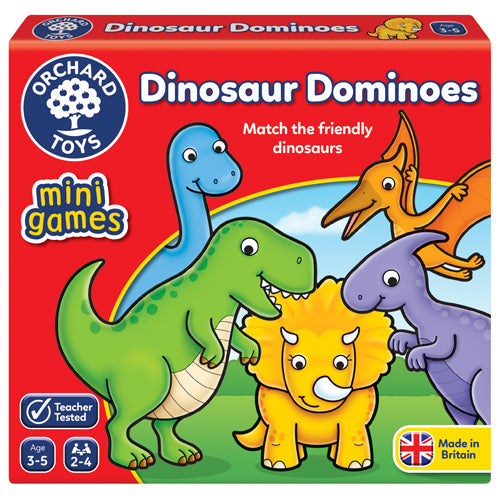 Dinosaur Dominoes Mini Game - Build Time Choice