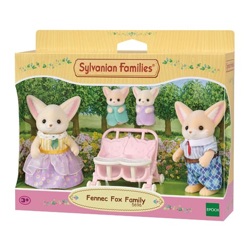 Sylvanian Families Fennec Fox Family - Creative Role Time