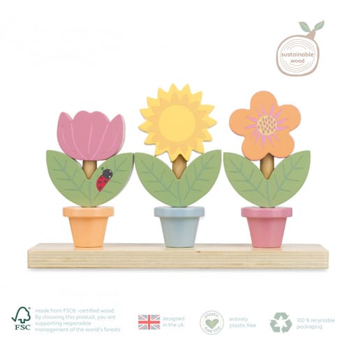 Stacking Flower Pots (FSC) - Tiny Puzzle Fun
