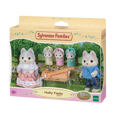 Sylvanian Families Husky Family - Make Believe Play