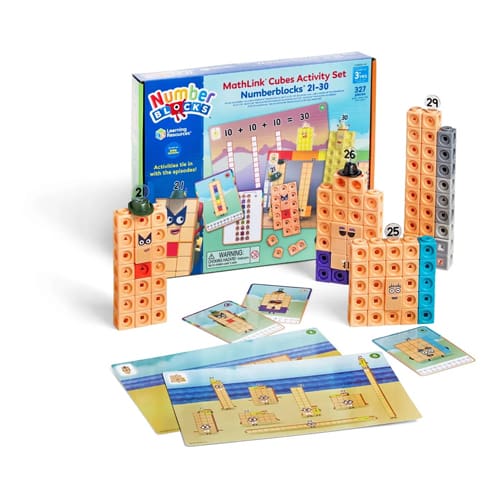 Cubes 21-30 Activity Set - Mess Free Play
