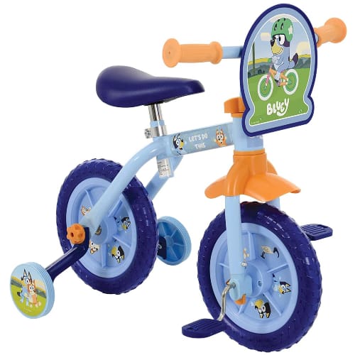 Bluey 2 in 1 10″ Training Bike - Road Trip Play