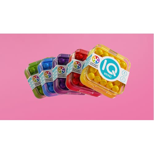 Smart Games IQ Mini – Assorted (One Supplied) - Clever Mind Game