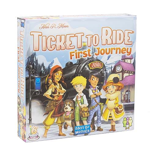 Ticket to Ride: First Journey Europe - Zoom Play Time